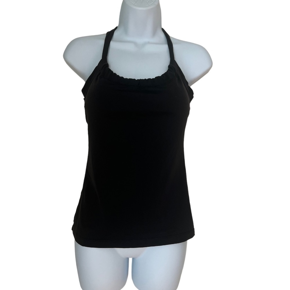 Prana Black Quinn Chakara built-in Bra Tank Top - Picture 4 of 9